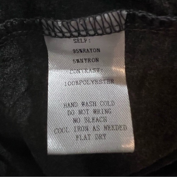 Dark Gray Sexy Crochet Lace Swing Dress size medium - Picture 6 of 6